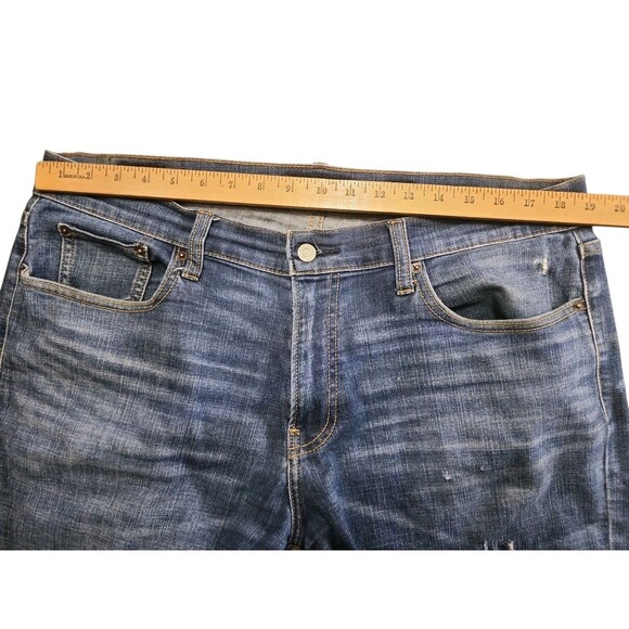 Lucky Brand 221 Men’s Jeans 36x30 Straight Fit Medium Wash Denim - Picture 8 of 12